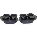 Racing Dynamics Tail Pipe Tips (Black) - Porsche 992 911 | 992-08-00-620B-1