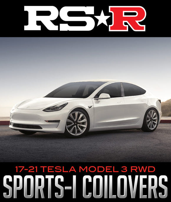 RS-R SPORTS-I COILOVERS: 2017–2021 TESLA MODEL 3 RWD