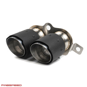 Fabspeed Porsche 992 GT3 Deluxe Dual Style Tips (2022+) - 0