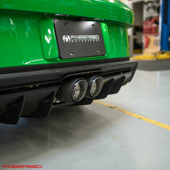 Fabspeed Porsche 992 GT3 Valvetronic Nordschleife Cat-Back Exhaust System (2022+)