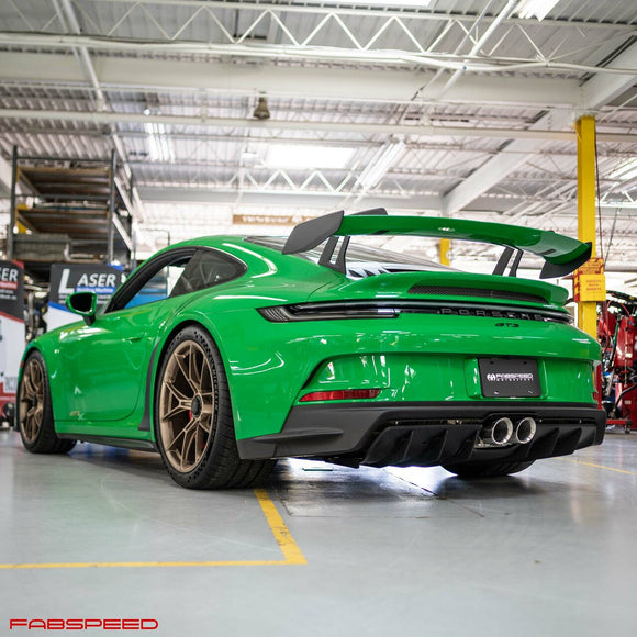 Fabspeed Porsche 992 GT3 Deluxe Dual Style Tips (2022+)