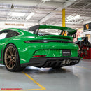 Fabspeed Porsche 992 GT3 Deluxe Dual Style Tips (2022+)-7