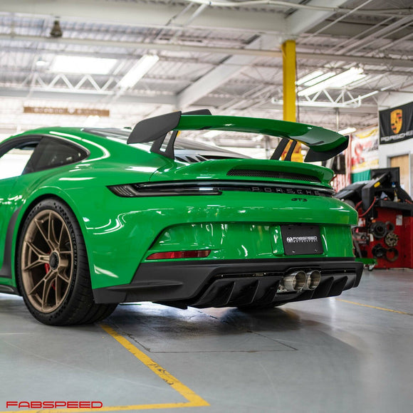 Fabspeed Porsche 992 GT3 Deluxe Dual Style Tips (2022+)