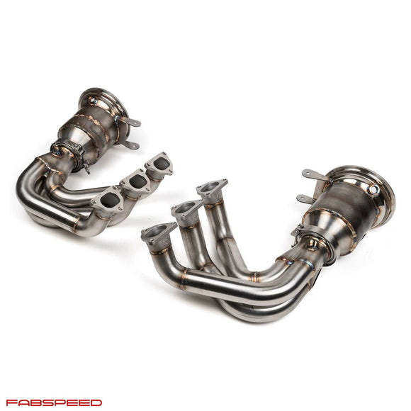 Fabspeed Porsche 992 GT3 RENNKRAFT™ Modular Street and Racing Headers with HJS Catalytic Converters (2022+)