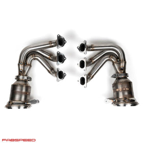 Fabspeed Porsche 992 GT3 RENNKRAFT™ Modular Street and Racing Headers with HJS Catalytic Converters (2022+)