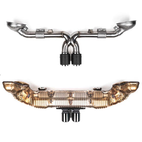 Fabspeed Porsche 992 GT3 / GT3 RS Supercup Cat-Back Exhaust System (2022+) - 0