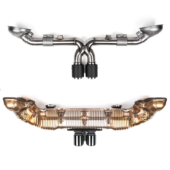 Fabspeed Porsche 992 GT3 / GT3 RS Supercup Cat-Back Exhaust System (2022+)