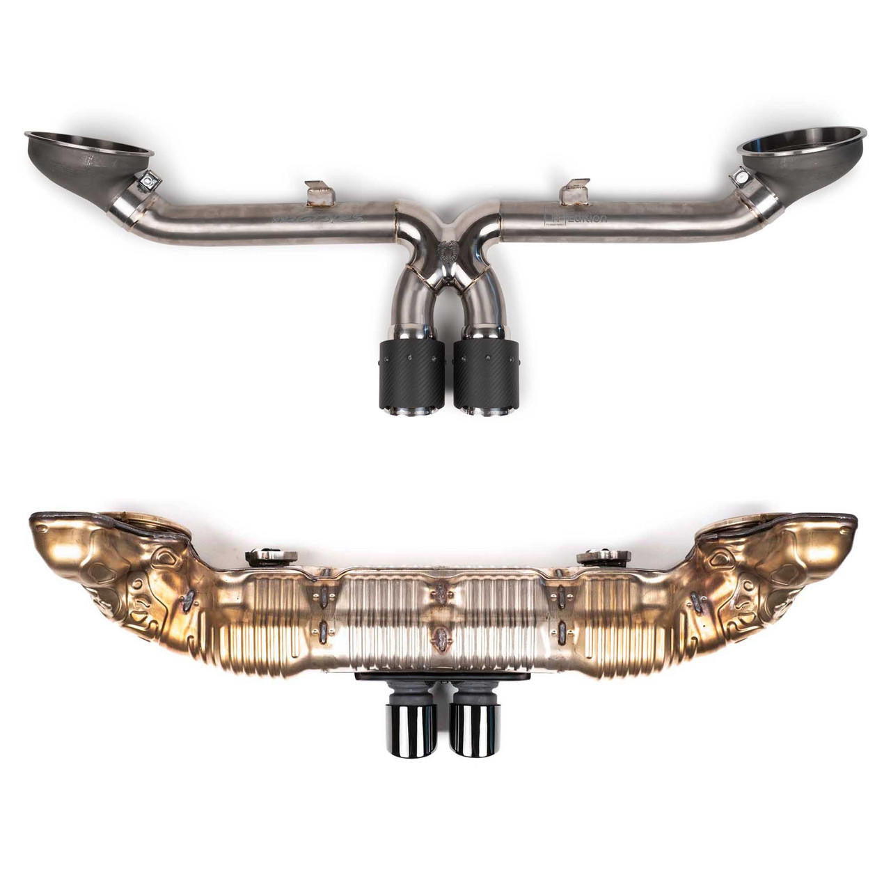 Fabspeed Porsche 992 GT3 / GT3 RS Titanium Supercup Cat-Back Exhaust System (2022+) - 0