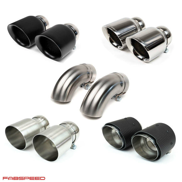 Fabspeed Porsche 992 GT3 Deluxe Dual Style Tips (2022+)