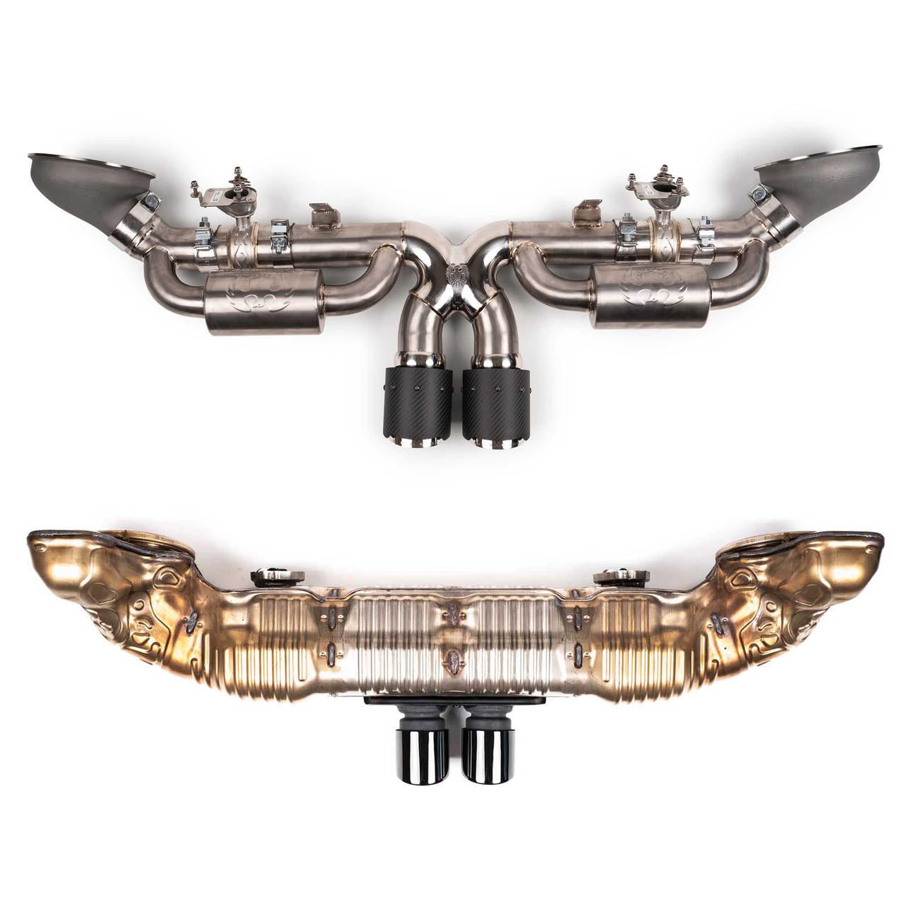 Fabspeed Porsche 992 GT3 / GT3 RS Titanium Valvetronic Cat-Back Exhaust System (2022+) - 0