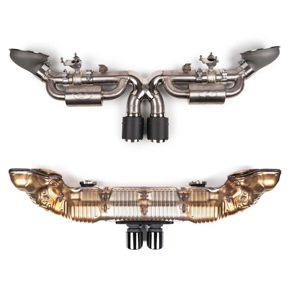 Fabspeed Porsche 992 GT3 / GT3 RS Titanium Valvetronic Cat-Back Exhaust System (2022+)