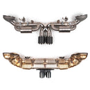 Fabspeed Porsche 992 GT3 / GT3 RS / Speedster Titanium Valvetronic Cat-Back Exhaust System (2022+)-2