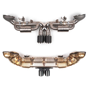 Fabspeed Porsche 992 GT3 / GT3 RS / Speedster Titanium Valvetronic Cat-Back Exhaust System (2022+) - 0