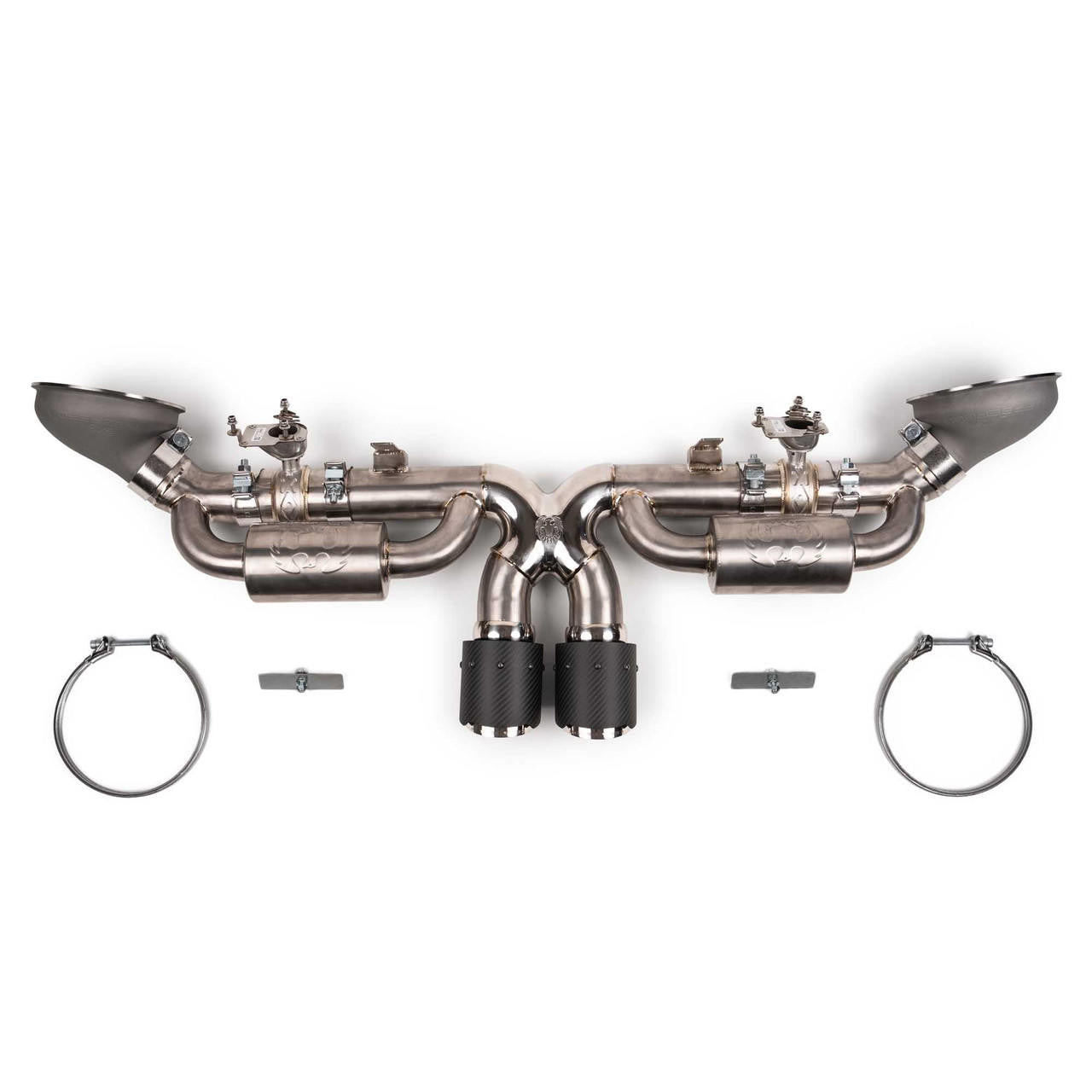 Fabspeed Porsche 992 GT3 / GT3 RS Titanium Valvetronic Cat-Back Exhaust System (2022+)