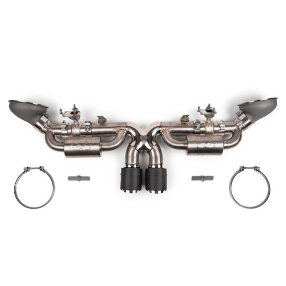 Fabspeed Porsche 992 GT3 / GT3 RS / Speedster Titanium Valvetronic Cat-Back Exhaust System (2022+)