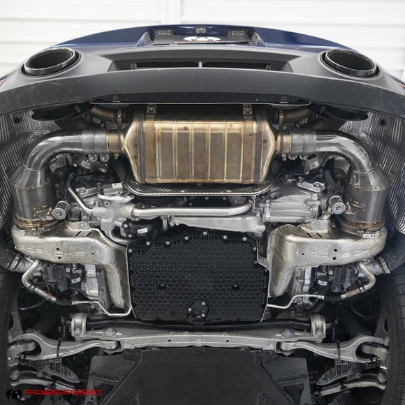 Fabspeed Porsche 992 Twin Turbo / Twin Turbo S Sport Catalytic Converters (2021+)