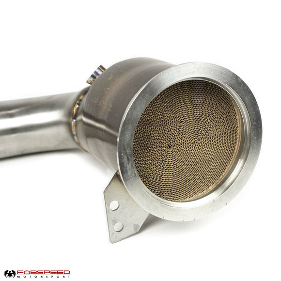 Fabspeed Porsche 992 Twin Turbo / Twin Turbo S Sport Catalytic Converters (2021+)