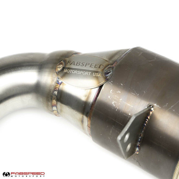 Fabspeed Porsche 992 Twin Turbo / Twin Turbo S Sport Catalytic Converters (2021+)