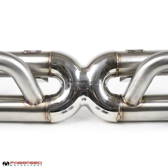 Fabspeed Porsche 992 Twin Turbo / Twin Turbo S Cat-Back Valvetronic Maxflo Exhaust System (2021+)