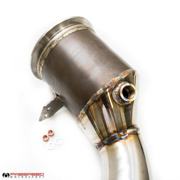 Fabspeed Porsche 992 Carrera Sport Catalytic Converters (2020+)