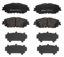 Brembo 2021 Lexus ES250 Premium NAO Ceramic OE Equivalent Pad - Front 0446533480-2