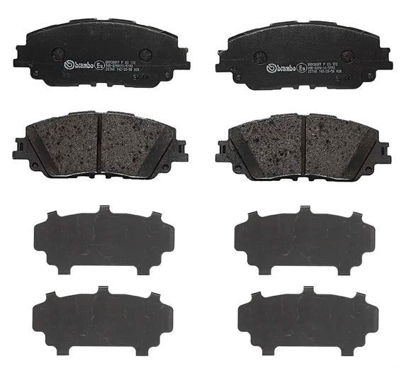 Brembo 2021 Lexus ES250 Premium NAO Ceramic OE Equivalent Pad - Front 0446533480