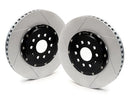 2-Piece Floating Brake Rotors | Front Kit 345mm Slotted • PQ35/PQ46-1