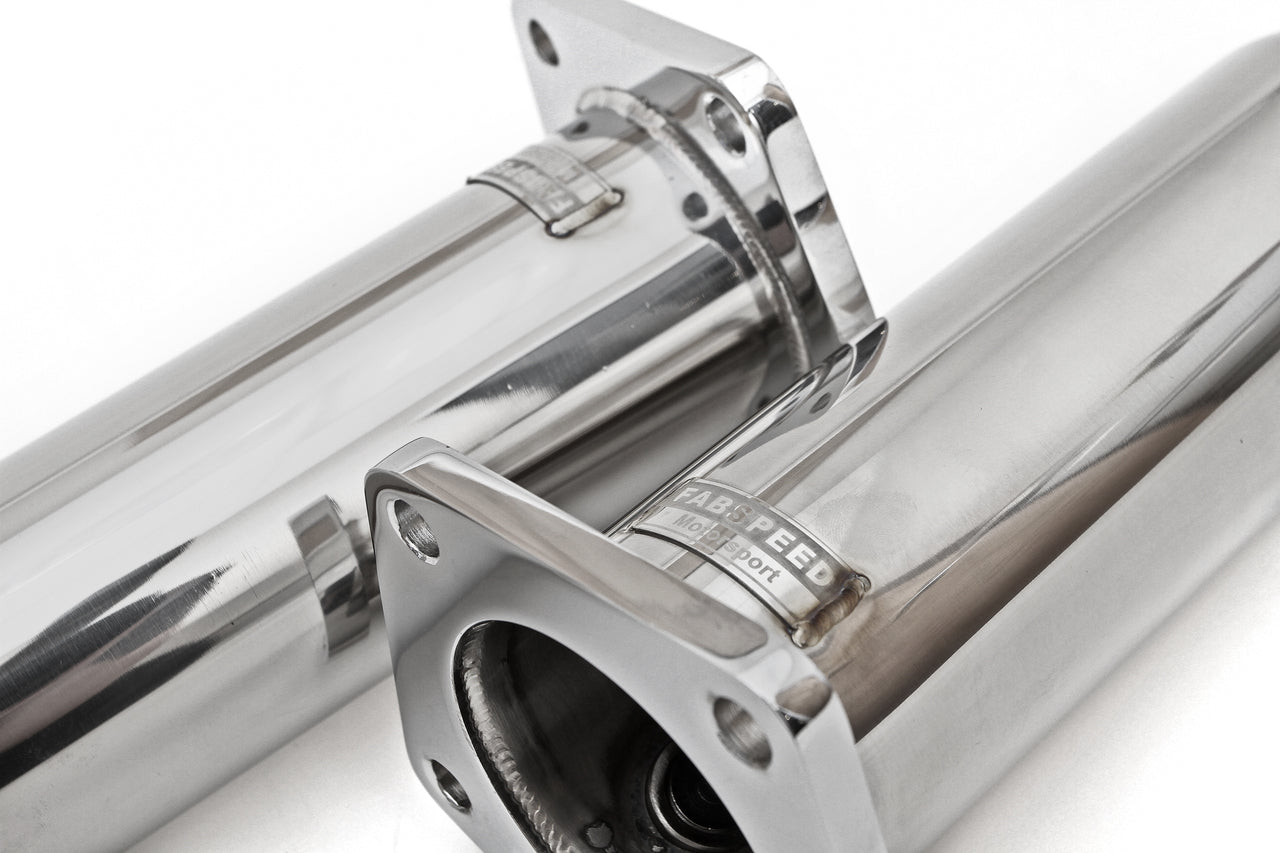 Fabspeed Porsche 996 Turbo Cat Bypass Pipes (2000-2005)