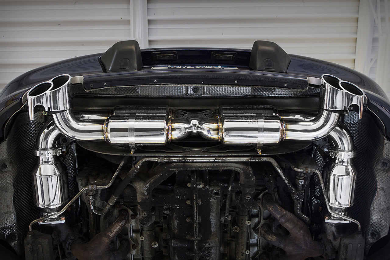 Fabspeed Porsche 996 Turbo Supersport 70mm X-Pipe Exhaust System (2000-2005)