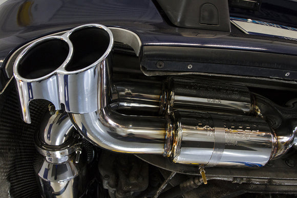 Fabspeed Porsche 996 Turbo Supersport 70mm X-Pipe Exhaust System (2000-2005)