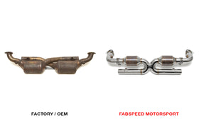Fabspeed Porsche 996 GT3 Sport Cat X-Pipe (1999-2005) - 0