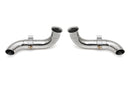 Fabspeed Porsche 996 GT3 Competition Muffler Outlets w/ Adjustable Turndowns-2