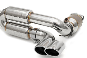 Fabspeed Porsche 996 Turbo Supersport 70mm X-Pipe Exhaust System (2000-2005) - 0