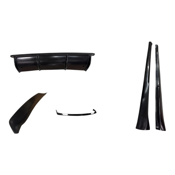 Porsche 997.1 Aero Kit – Front Lip, Side Rockers, Rear Diffuser & Small Wing (2005–2008)