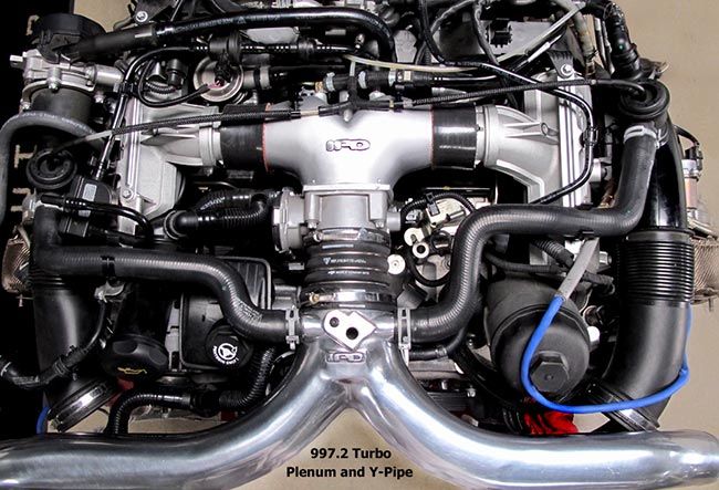 IPD Intake Plenum 74mm For 997.2 Turbo