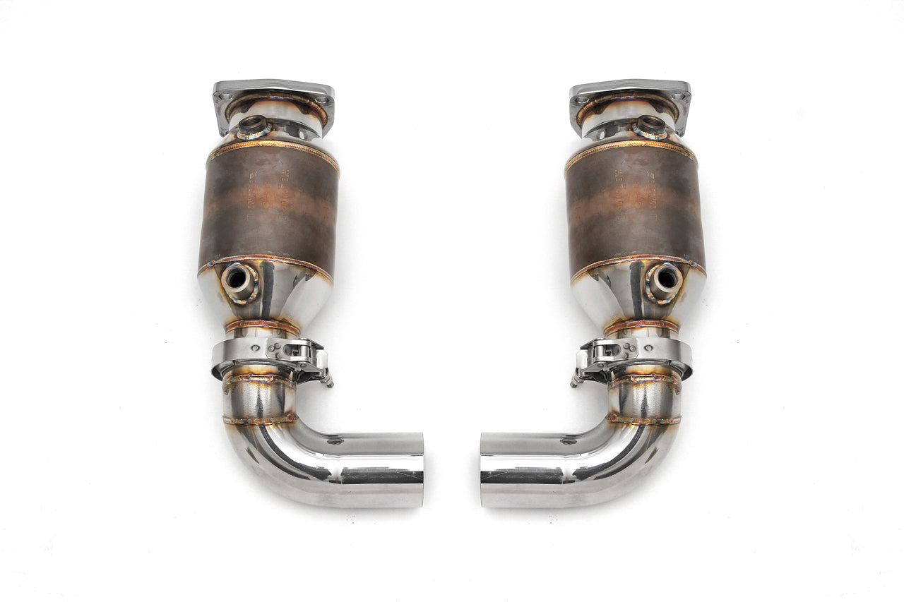 Fabspeed Porsche 997.2 Turbo / Turbo S Sport Catalytic Converters (2010-2012)