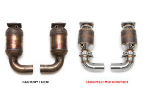 Fabspeed Porsche 997 GT2 Sport Catalytic Converters (2008-2009) - 0