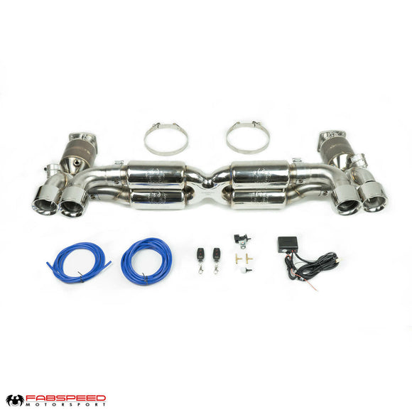 Fabspeed Porsche 997.2 Turbo / Turbo S Valvetronic Supersport X-Pipe Exhaust System (2010-2012)
