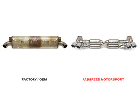 Fabspeed Porsche 997.2 Turbo / Turbo S Supersport X-Pipe Exhaust System (2010-2012) - 0