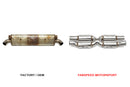 Fabspeed Porsche 997.2 Turbo / Turbo S Supersport X-Pipe (X-Pipe Only) (2010-2012)-2