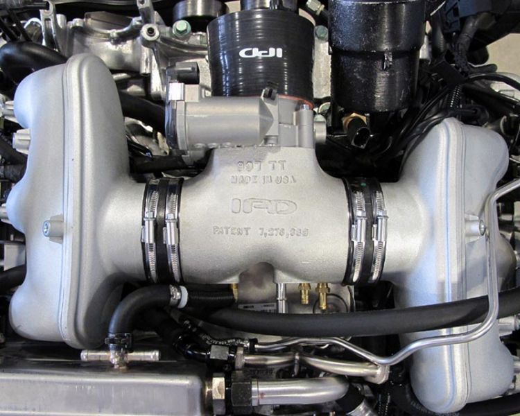 Turbo IPD Intake Plenum 74mm For 997.1 - 0