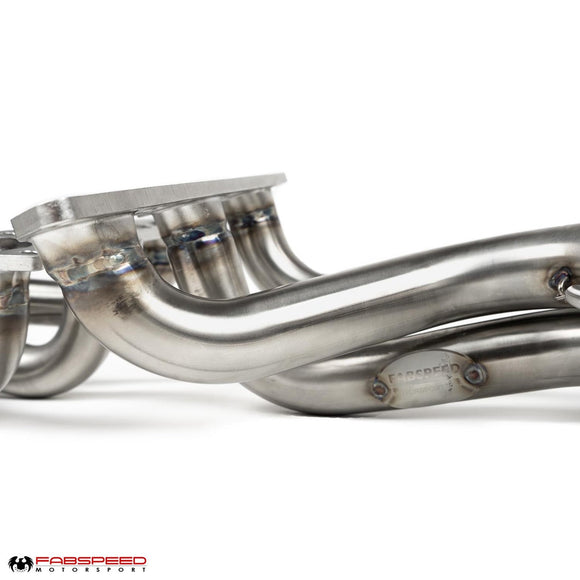 Fabspeed Porsche 997.2 GT3 / GT3 RS Long Tube Competition Race Header System (2010-2011)