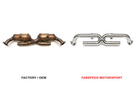 Fabspeed Porsche 997 Carrera Cat Bypass X-Pipe - 0