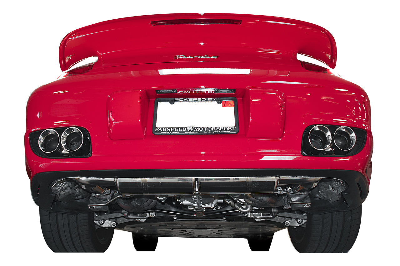 Fabspeed Porsche 997 Turbo Deluxe Quad-Style Tips - 0