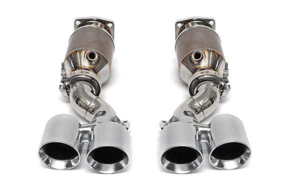 Fabspeed Porsche 997 Turbo Muffler Bypass Exhaust System (2006-2009)