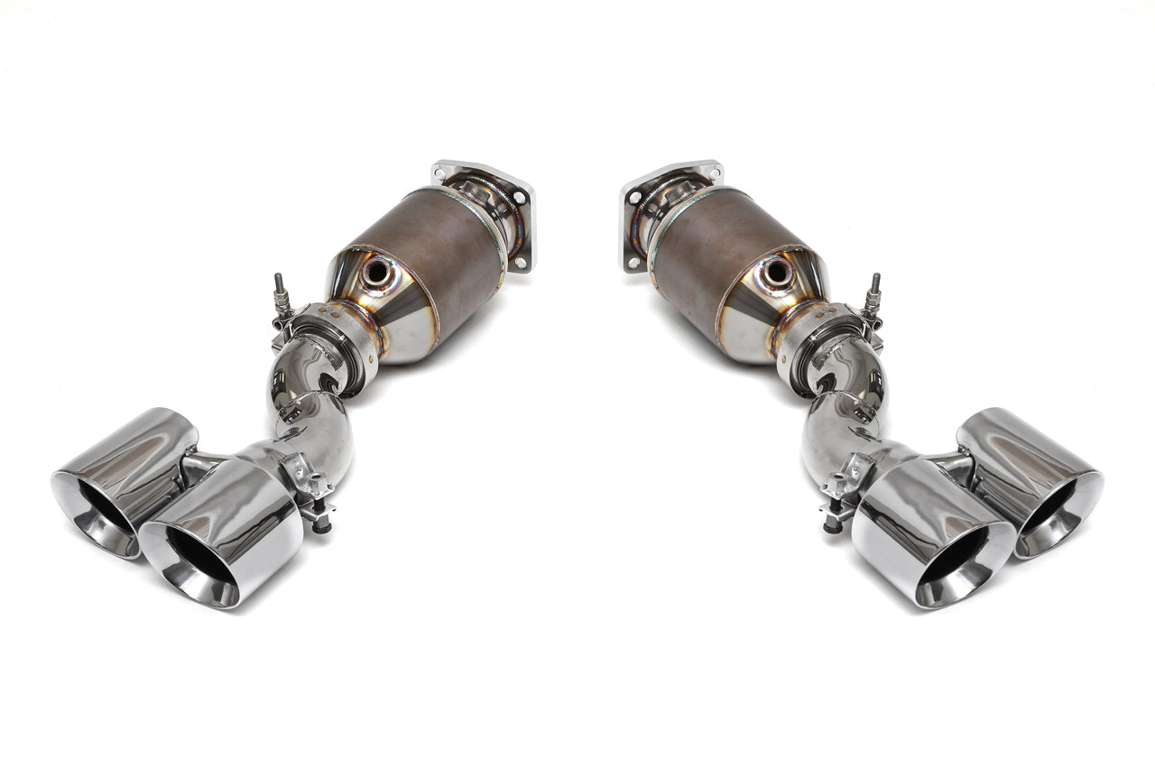 Fabspeed Porsche 997 Turbo Muffler Bypass Exhaust System (2006-2009) - 0