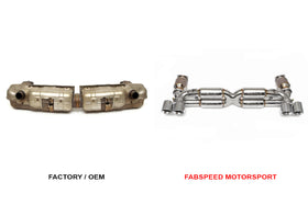 Fabspeed Porsche 997 Turbo Supersport 70mm X-Pipe Exhaust System (2006-2009) - 0