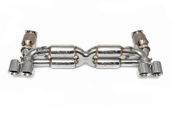 Fabspeed Porsche 997 Turbo Supersport 70mm X-Pipe Exhaust System (2006-2009)