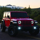 RIGID INDUSTRIES 360-SERIES 4" LED FOG LIGHTS: 2018+ JEEP WRANGLER-2