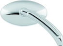 Bikers Choice 65-Up Chrome Oval Mirrors 65-Up Custom Pair-1